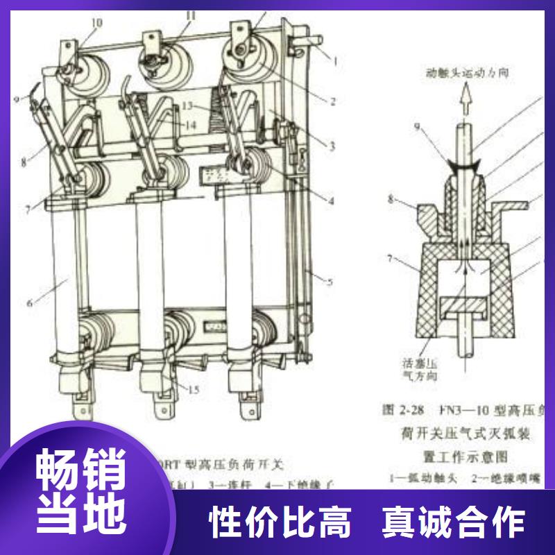 高压负荷开关XRNP-10KV高压限流熔断器真正的源头厂家安装简单