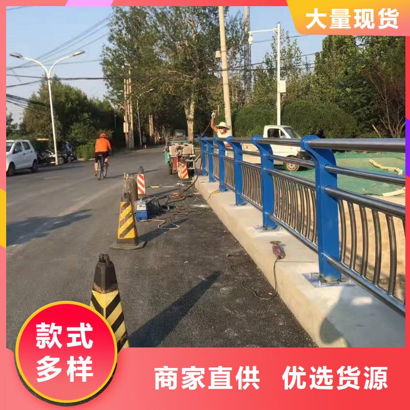 不锈钢复合管护栏【道路防护护栏】原料层层筛选库存丰富