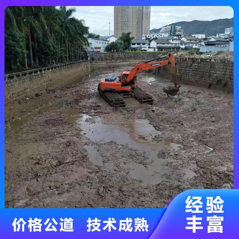 水陆挖掘机河湖清淤好评度高实力商家