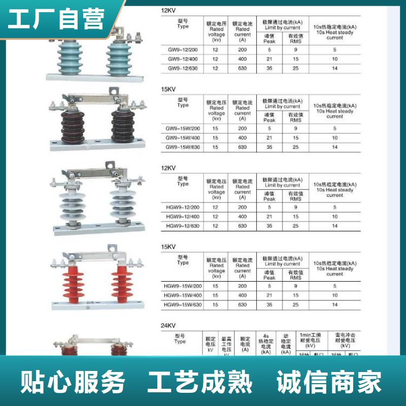 高压隔离开关避雷器使用方法定制销售售后为一体