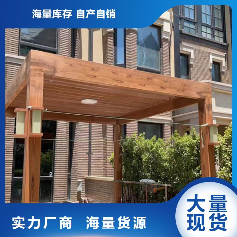 仿古园林建筑木纹漆包工包料用心做好细节