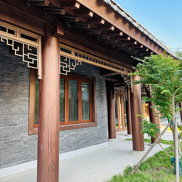 仿古园林建筑木纹漆厂家定制质量保证一站式供应厂家